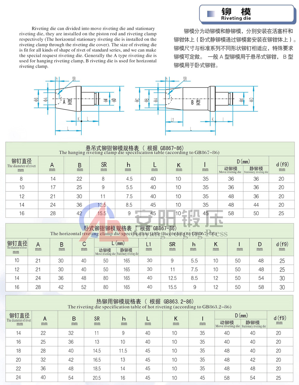 汽車鉚接機鉚接模具